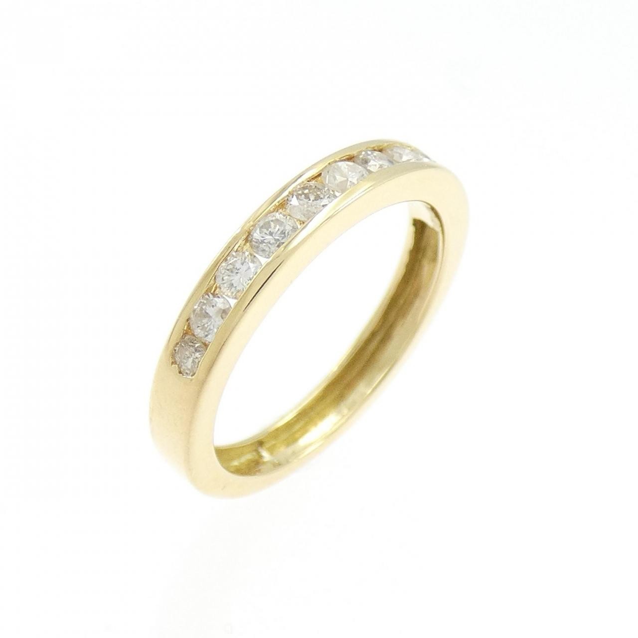 Authentic K18YG Diamond Pinky Ring 0.30CT #260-007-760-7591