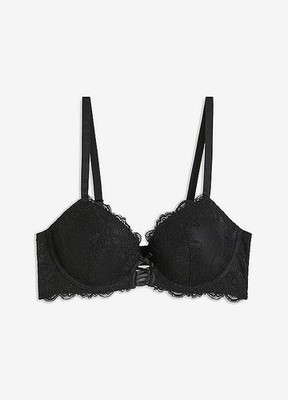 Neu Bügel-BH Gr. 100 Cup B Schwarz Damen-Unterwasche Oberteil Dessous Unterhemd