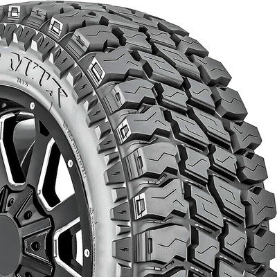 DEESTONE MUD CLAWER 35X12.50R20LT 121Q 20インチ スパイクタイヤ 4本