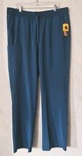 Carhartt Women's Scrub Pants Size XL Tall Caribbean Blue Bootcut Modern Fit