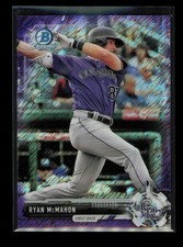 2017 Bowman Chrome Purple Shimmer Refractor #BCP217 Ryan McMahon
