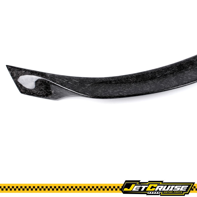 For 14-23 Maserati Ghibli ASPEC Style Rear Trunk Spoiler Lip Forged Carbon Fiber