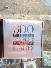 3DO Interactive Sampler Instruction Card (Demo Disc) image
