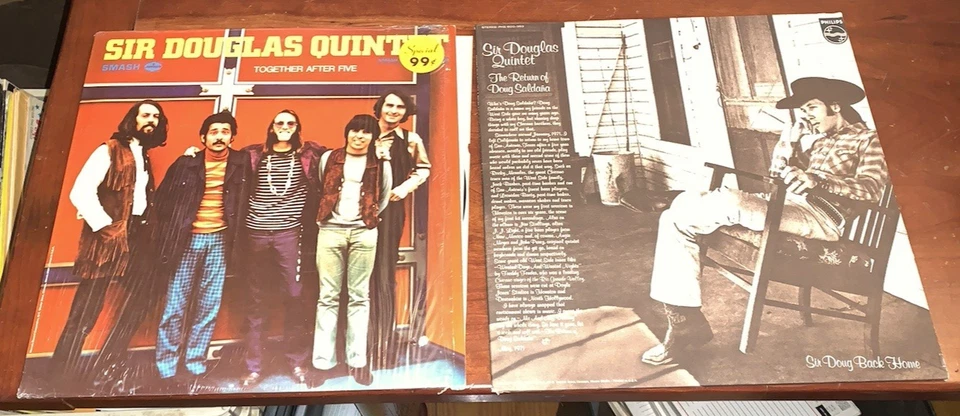 Sir Douglas Quintet Doug Sahm Lot (5) Band Return Saldana Texas Tornado - Image 4 of 4