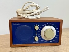 Tivoli Audio Henry Kloss Model One AM/FM Radio Walnut Case Navy Face