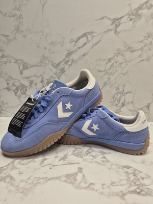 Converse Run Star Trainer Ox Shoes Mens Size 7 Blue Suede Gum Sole A11504C
