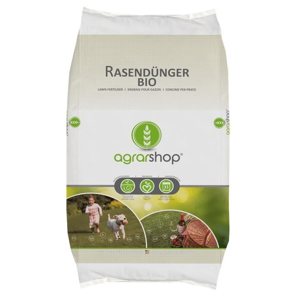 Agrarshop RasendüNger Bio 25 Kg BiodüNger NaturdüNger Bodenaktivator-image