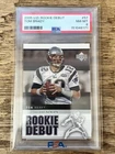 2005 Upper Deck Rookie Debut Football Tom Brady PSA 8 NM-MT #57
