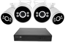 Swann AdvancedX Wired NVR 4K Security System 4 PoE Cameras 8 Channels 1TB HDD