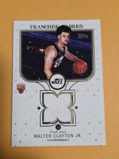 Walter Clayton Jr. 2025-26 Topps Franchise Fabrics Player Worn Relic #FF-WC RC