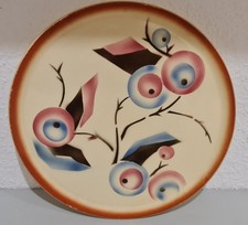 Antik Keramik Tortenplatte Art Deco um 1920/1930
