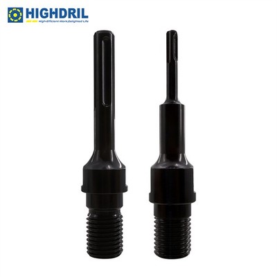 HIGHDRIL 1 1/4''-7 UNC Male Thread to SDS Plus/Max Shank Electric Hammer Drill