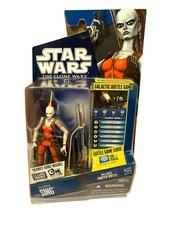 NEW Hasbro Star Wars The Clone Wars Aurra Sing Bounty Hunter CW11 Action Figure