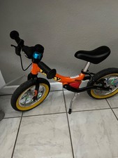 PUKY Alu Laufrad orange LR Ride mit Bremse, Klingel und Seitenständer