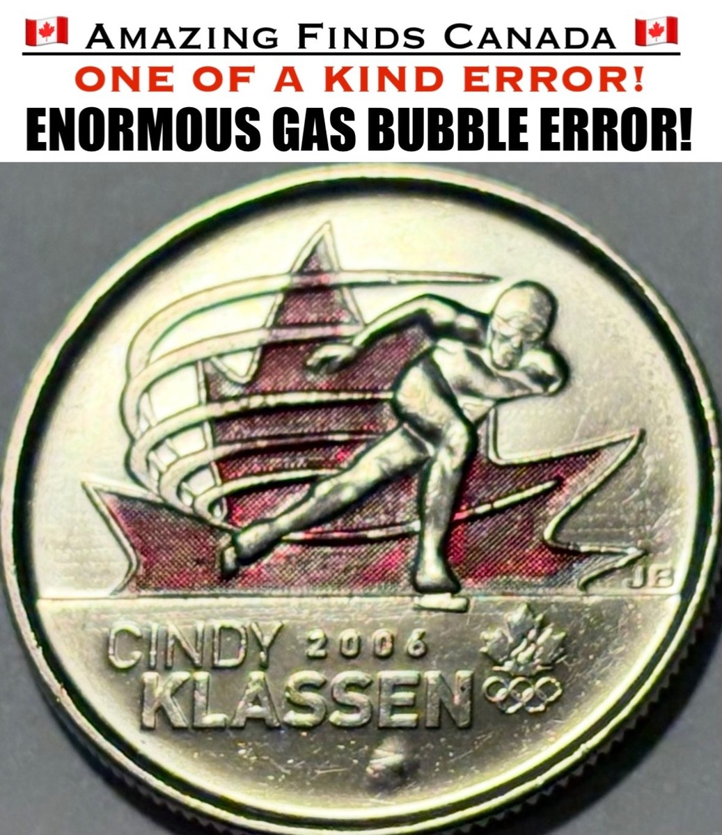 【入手困難】【激レア】【25個限定】花魁髑髏　38灯　THEARTH MEGA ERROR!* 2009 CINDY KLASSEN Canada 25 Cent Quarter! *ENOURMOUS