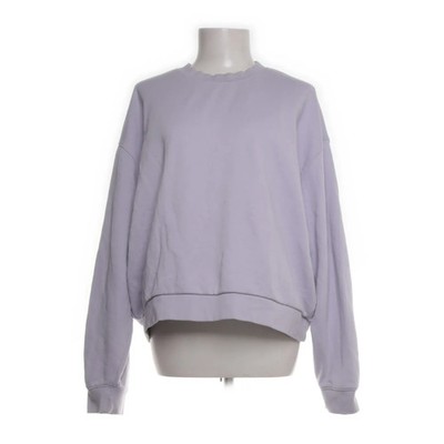 Weekday, Sweatshirt, Größe: M, Lila, Baumwolle/Polyester, Einfarbig, Sweat #gID