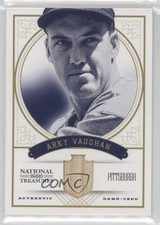 2012 Panini National Treasures /25 Arky Vaughan #63 HOF 4r7