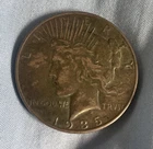 1935 Peace Silver Dollar $1 90% Silver Business Strike Philadelphia No Mint Mark