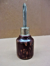 Vintage Western Auto # 1376S Phillips No. 2 Wood Handled Stubby Screwdriver USA