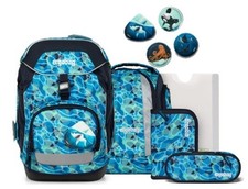 ergobag Pack Schulranzen Set AbtauchBär, Unterwasser, blau, NEU