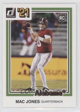 2021 Panini Chronicles Draft Picks Donruss Retro Bronze Mac Jones #40 0ww7