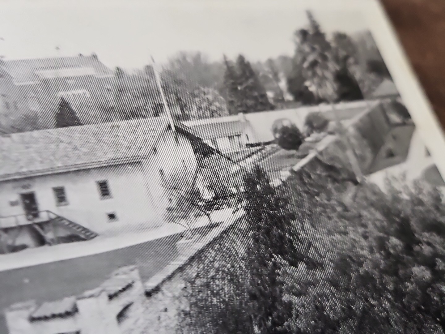  Interior View Of Sutters Fort, Sacramento California Black &White Postcard 1172