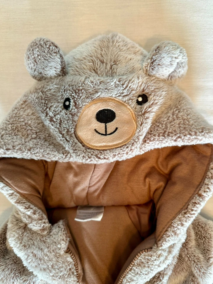 考拉宝宝毛绒熊外套 1 件套套装 - 尺寸 9-12 个月 - 全新 — 第 2/4 张图片