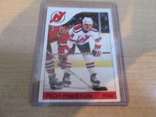 1985-86 OPC / 139 RICH PRESTON    NEW-JERSEY DEVILS