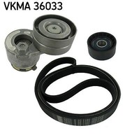 SKF Vkma 36033 Keilrippenriemensatz FüR Mitsubishi Passend FüR Nissan Opel