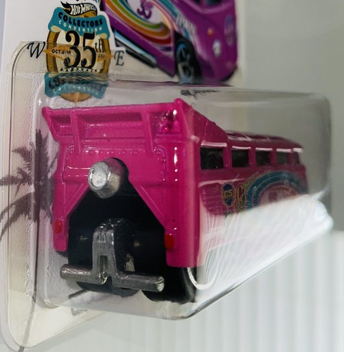 HOT WHEELS 35th LOS ANGELES CONVENTION NEWSLETTER VW DRAG BUS SIGNED LIMITED !!! - 第 7/8 張圖片