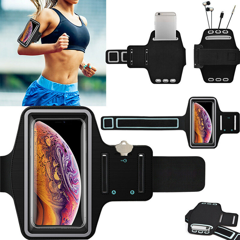 Arm Band Phone Holder For Samsung S 10 20 Plus Note 10 20
