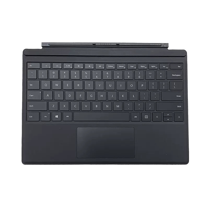 Microsoft surface Pro4 Pro5/6/7 1724 1796 Black Magnetic Keyboard
