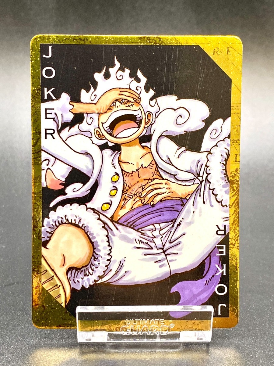 ONE PIECE Golden Playing Cards Monkey.D.Luffy Gear5 Joker 2024
