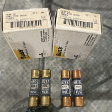 (24) BUSS One-Time Fuse (20 NIB) - NON-10, (2) NON-3, (2) NON-6