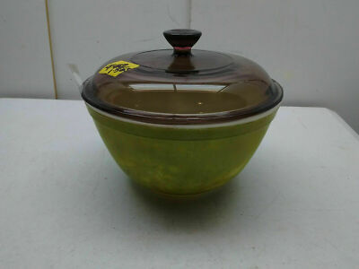 Corning Ware 402 Pyrex 1Qt Casserole Dish Baking Pan Serve Bowl Lid