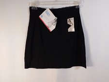 Jockey Slip Womens Black 17.25" Half Slip Size Small