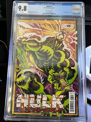 [SALE PRICE] Hulk #3 CGC 9.8🔥Moore Variant Tita Donny Cates Marvel 2022
