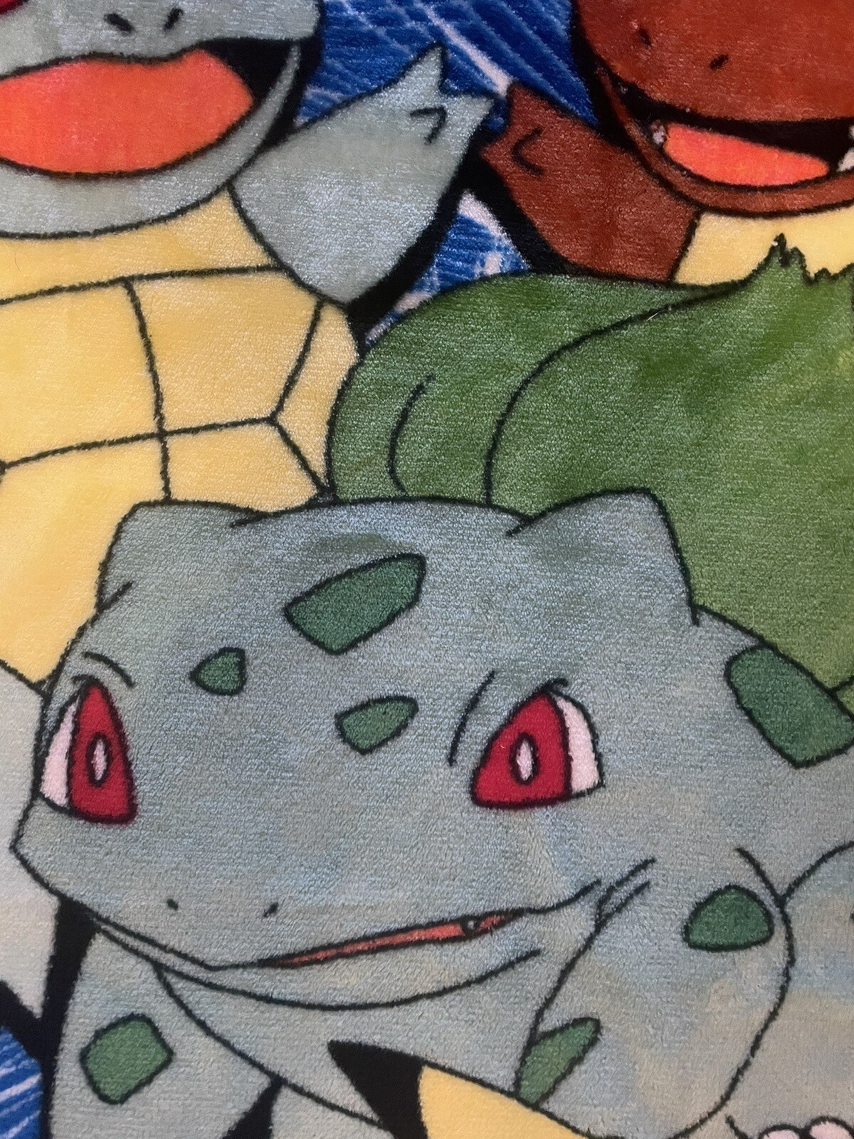 Vintage Pokemon Blanket Throw Northwest Company 50X60 Gotta Catch Em