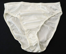 NEW Victoria's Secret VTG Second Skin Satin Hipster Brief Panties XL X-LARGE