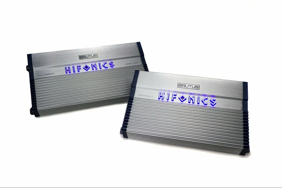 HIFONICS BXX4000.1D BRUTUS 4000W 1 盎司稳定超保真 MOSFET 1-CH AMP D 级 — 第 4/4 张图片