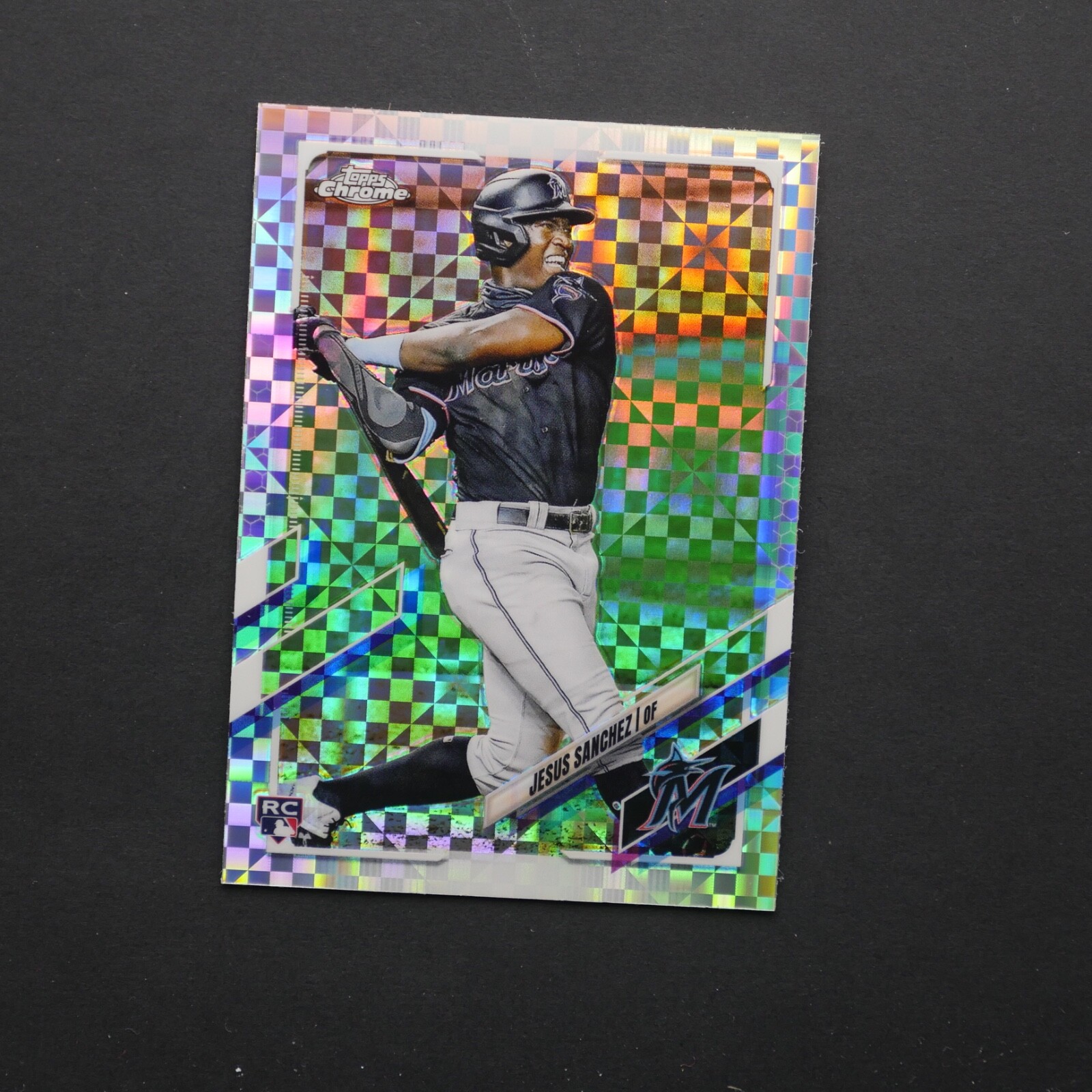 2021 Topps Chrome - Jesus Sanchez #101 X-Fractor (RC)