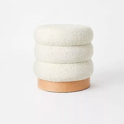 Threshold sales tufted ottoman