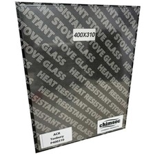 CHIMSOC Stove Glass - ACR Tenbury (400mm x 310mm Rectangular)