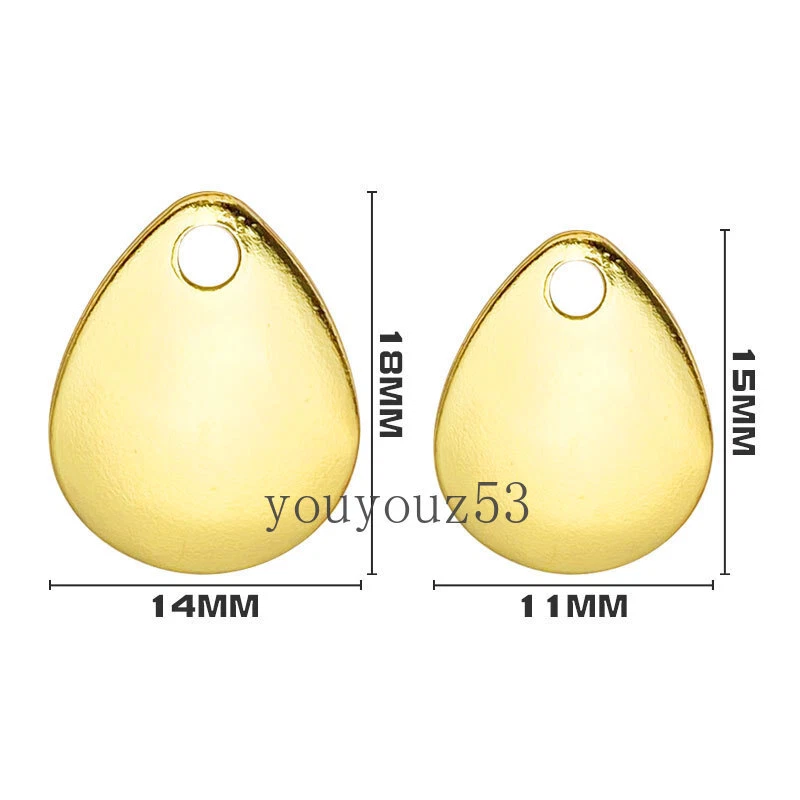 Spinner Blade Bait Kit DIY Metal Fishing Lure Making Tool Fishing Accessories - Image 2 of 4