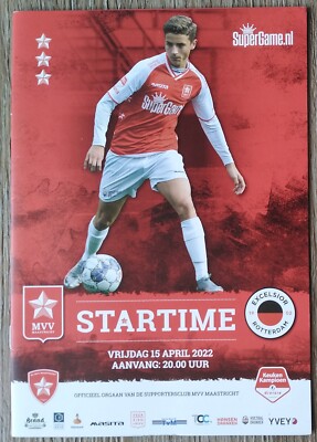 Programm Niederlande 15.4.2022 MVV Maastricht - Exelsior Rotterdam