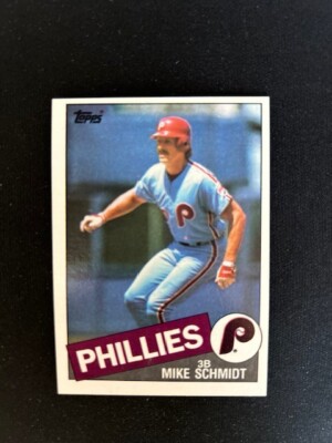 1985 Topps - Mike Schmidt #500 HOF! Phillies Legend! NM or Better!      C