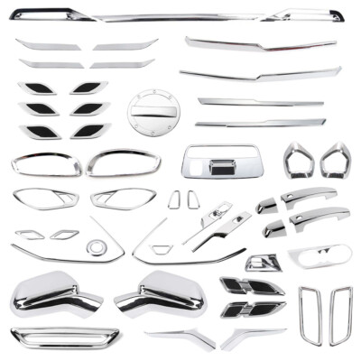 Chrome Interior Decor Cover Bezel Trim Full Kit For Chevy Camaro 17+ Accessories