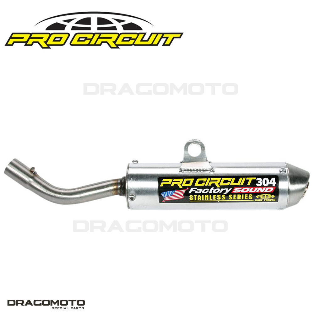 Echappement Pro Circuit 304 Factory booste le couple de la Suzuki RM 125