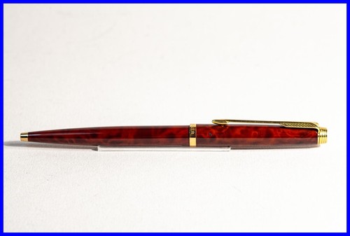 1980s PARKER 75 Kugelschreiber Thuya China Lack braun marmoriet mit neuer Mine