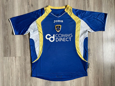 Cardiff City Home football shirt 2007/2008 Jersey Soccer Wales Joma Rare size S
